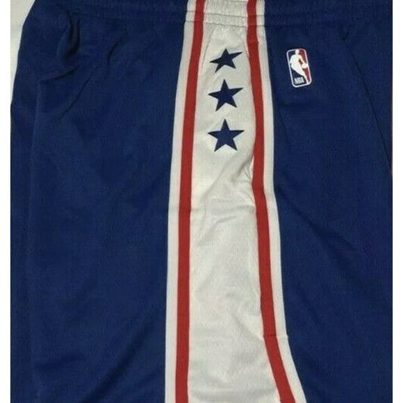 Nike Philadelphia 76ers Icon Edition Sz S Mens Shorts Rush Blue CD0485-495 - Picture 7 of 11